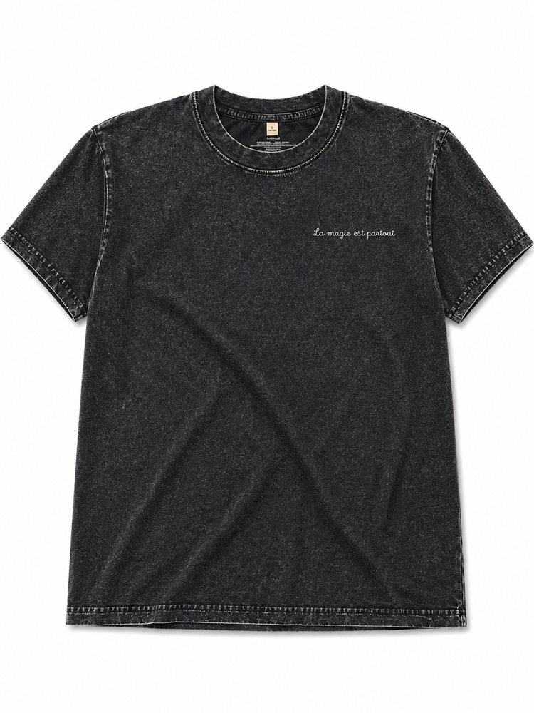 T-shirt Crépuscule Noir